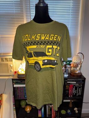 Volkswagen Golf GTI Graphic Tee - Olive